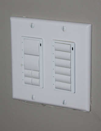 Light Panel - located in each residential room, those set up will be able to access from Sound Ideas tablet
