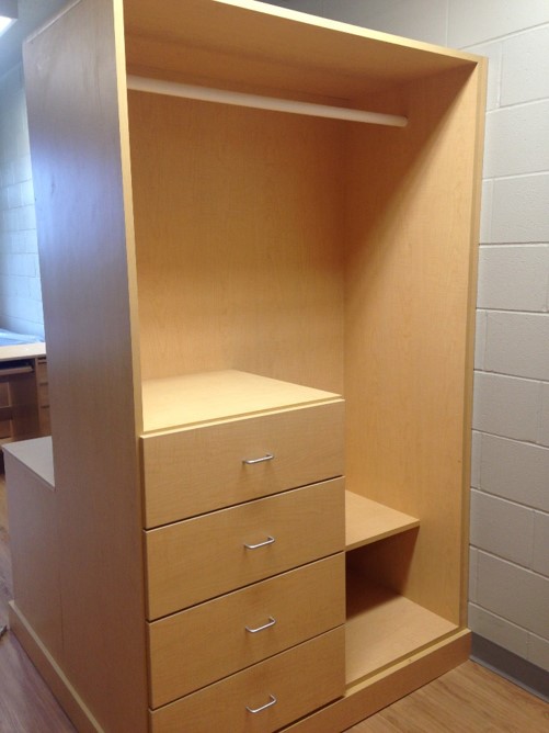 Personal Items Storage – Each student gets their own wardrobe space 