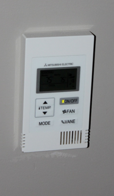 Thermostat – located in each residential room, those set up will be able to access from Sound Ideas tablet